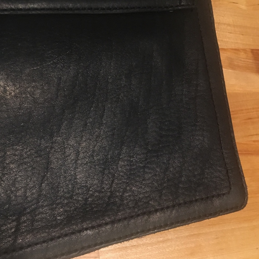 Madewell The Sketchbook Bag Black Leather Purse View 5